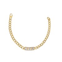 Necklace Rue des Mille Woman REBELLE in Silver Zirconia GRZ 008 GRU AU RUE DES MILLE - GRZ 008 GRU AU RUE DES MILLE